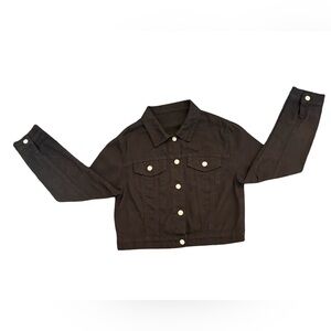 New no tags ladies Jean jacket size L